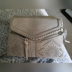 Gray crossbody bag (Francesca or INC?)